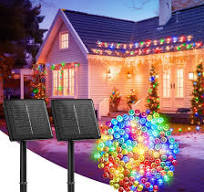 ✨LUCES LED SOLARES NAVIDEÑAS 🎄