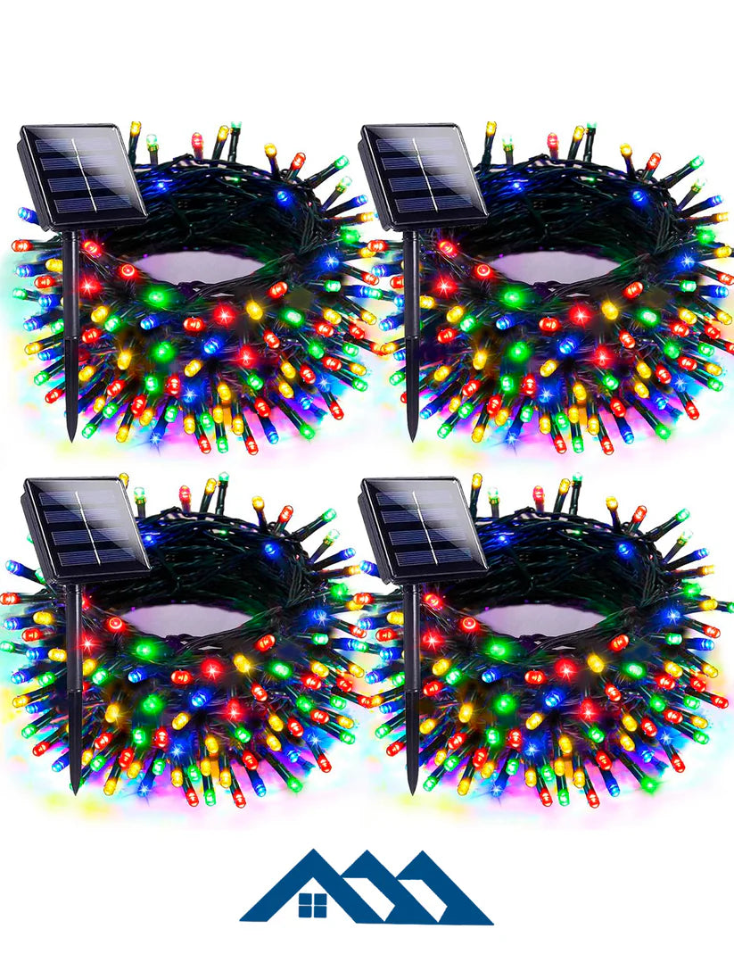 ✨LUCES LED SOLARES NAVIDEÑAS 🎄