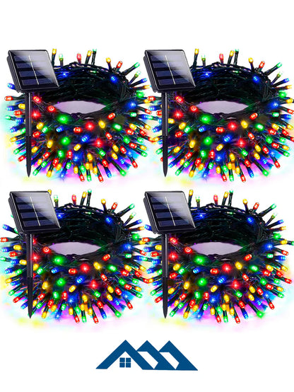 ✨LUCES LED SOLARES NAVIDEÑAS 🎄